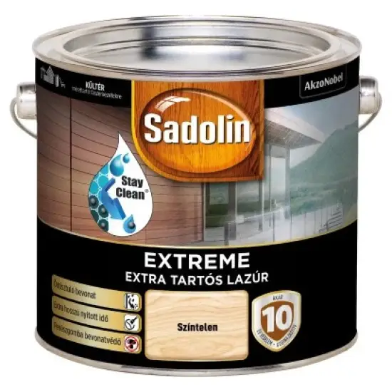 Sadolin Extreme színtelen 2,5 l Végkiárusítás