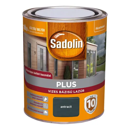 Különleges ajánlat Sadolin Plus Antracit 0,75 l