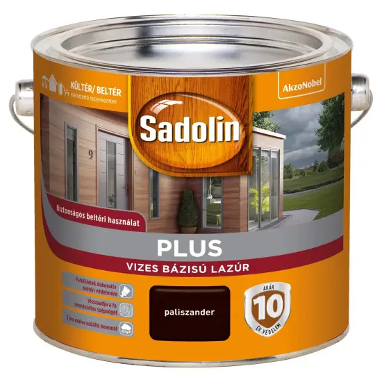 Biztonságos fizetés Sadolin Plus Paliszander 2,5 l