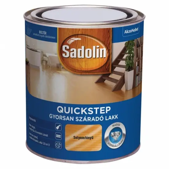 Sadolin Quickstep parkettalakk selyemf. 0,75 l Gyors szállítás