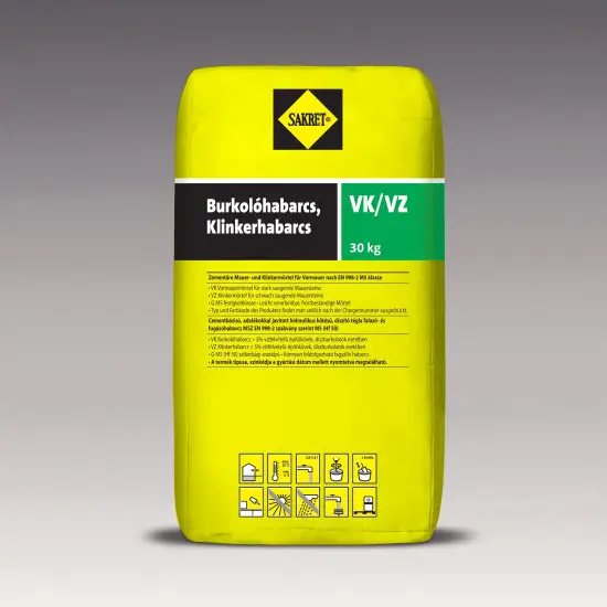 Biztonságos vásárlás Sakret VZ-finom Klinkerhabarcs Szürke 02 30kg