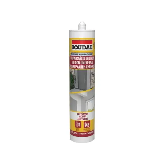 Szuper ajánlat Soudal Univerzális szilikon fehér 280 ml