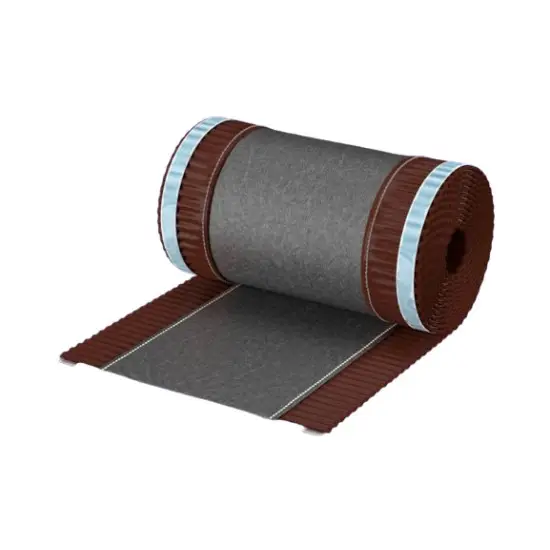 Standard szövetes taréjelem - 300 mm - 5 fm/tek - barna Alacsony ár