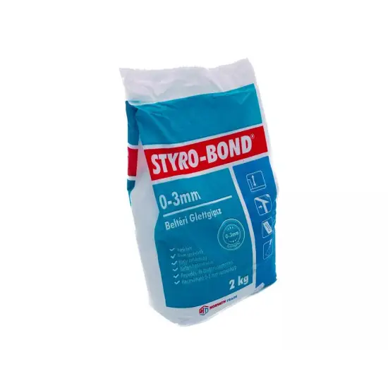 Nézd meg most Styro-bond glett 0-3mm2Kg