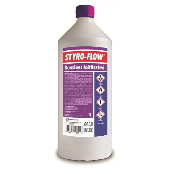 Styro-Flow Benzines folttisztító1liter Legkelendőbb