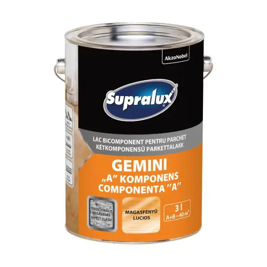 Bestseller Supralux Gemini parkettalakk "A" 3 l