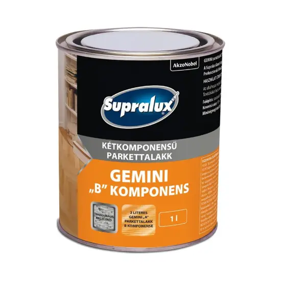 Supralux Gemini parkettalakk "B" 1 l Újdonság