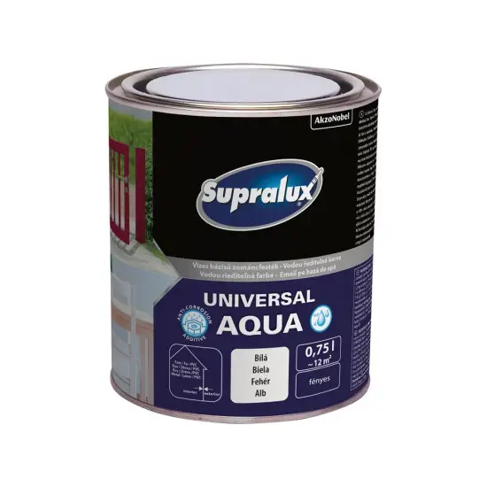 Supralux Universal Aqua magasf. fehér 0,75 l Különleges ajánlat