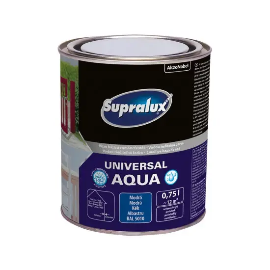 Supralux Universal Aqua selyemf. kék RAL5010 0,75 l Bestseller