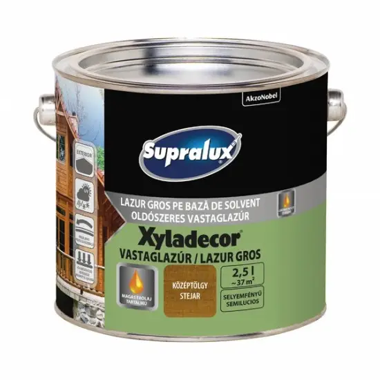 Rendeld meg most Supralux Xyladecor vastaglazúr középtölgy 2,5 l