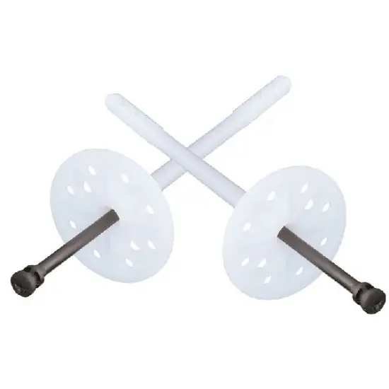 Utolsó esély Tárcsás dűbel 120 mm műanyag szeggel