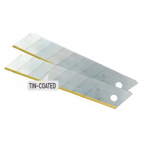Vedd meg online tartalék penge TITANIUM univerzális késhez, 18mm, (10db)