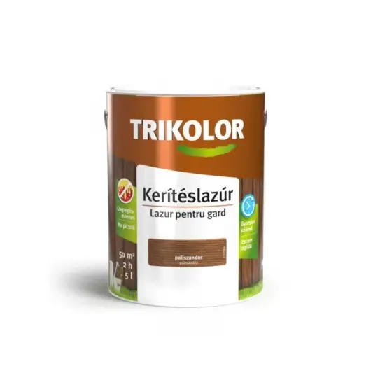 Végkiárusítás Trikolor Kerítéslazúr paliszander 5 l