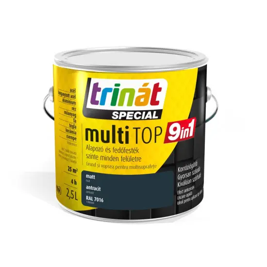 Trinát Multitop 9in1 RAL7016 antracit 2,5 l Bestseller