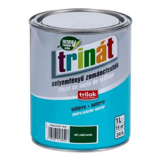 Utolsó esély Trinát selyemf. zománcfesték 601 zöld 1 l