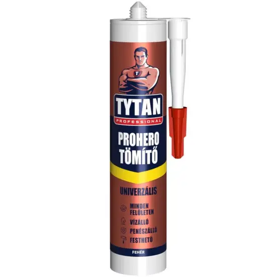 Tytan Prohero tömítő fehér, 280 ml Alacsony ár