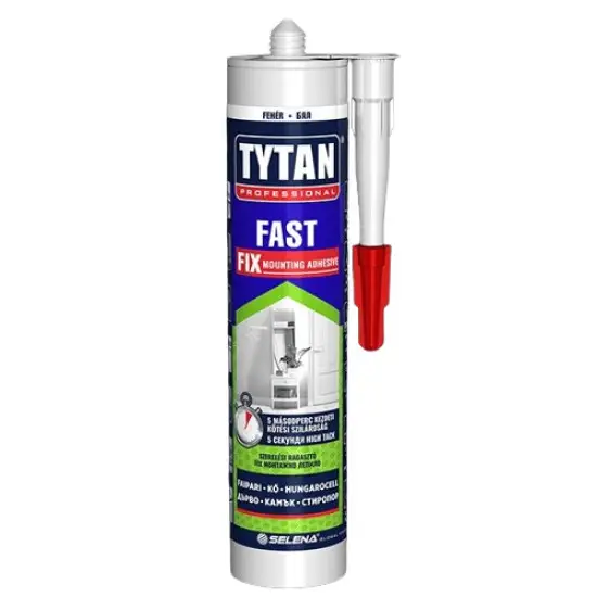 Tytan szerelési ragasztó fastfix fehér 290 ml Biztonságos vásárlás