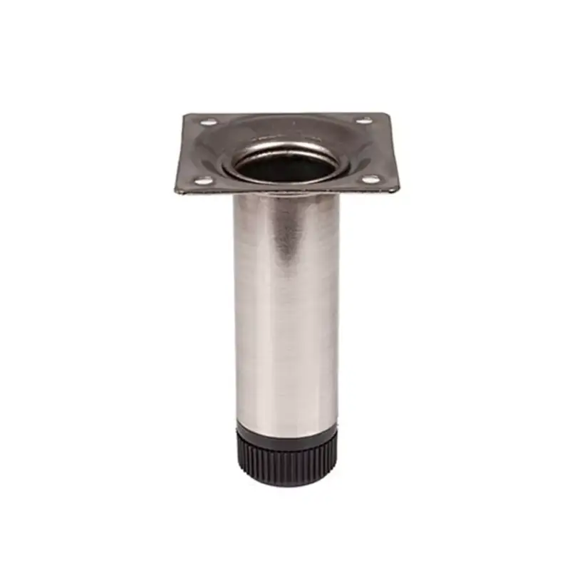 Szekrényláb 120mm Nikkel 19548 D 30x120mm Újdonság