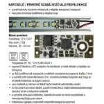Led lámpához érintő kapcsoló Sárga 215666 Outlet