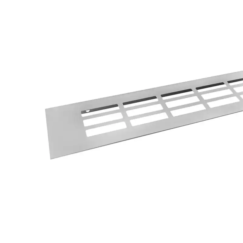 Azonnal elérhető Szellőzőrács 60x800mm Alu elox