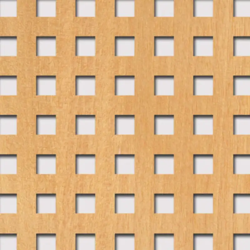 Legno furnérozott Hdf-Quadro 10-20 perforációval Anegré 1520x610x4mm Akciós ár