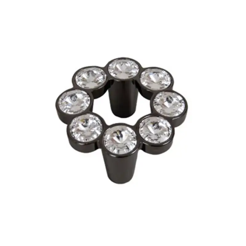 Expressz kézbesítés Fogantyú 633.B32.KRE2 32 Fekete-Swarovski Kristály