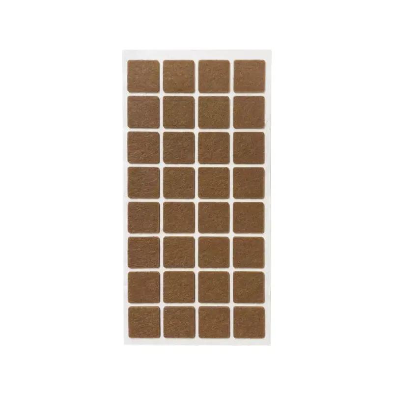 Expressz szállítás Öntapadós padlóvédő Átm.: 25x25x3mm; 32db/levél Natúr