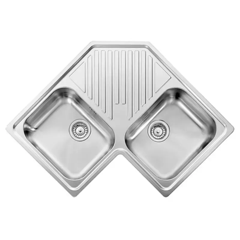 CM Ilaria mosogató 011840 2med sarok 830x830mm 3 1/2" Újdonság