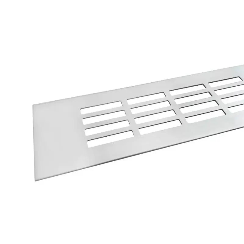 Gyors kiszállítás Szellőzőrács 80x1000mm Alu elox
