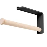 Konyhai fémrács PRATIKA Papírtörlő tartó 245x45x121mm Fekete Akciós ár