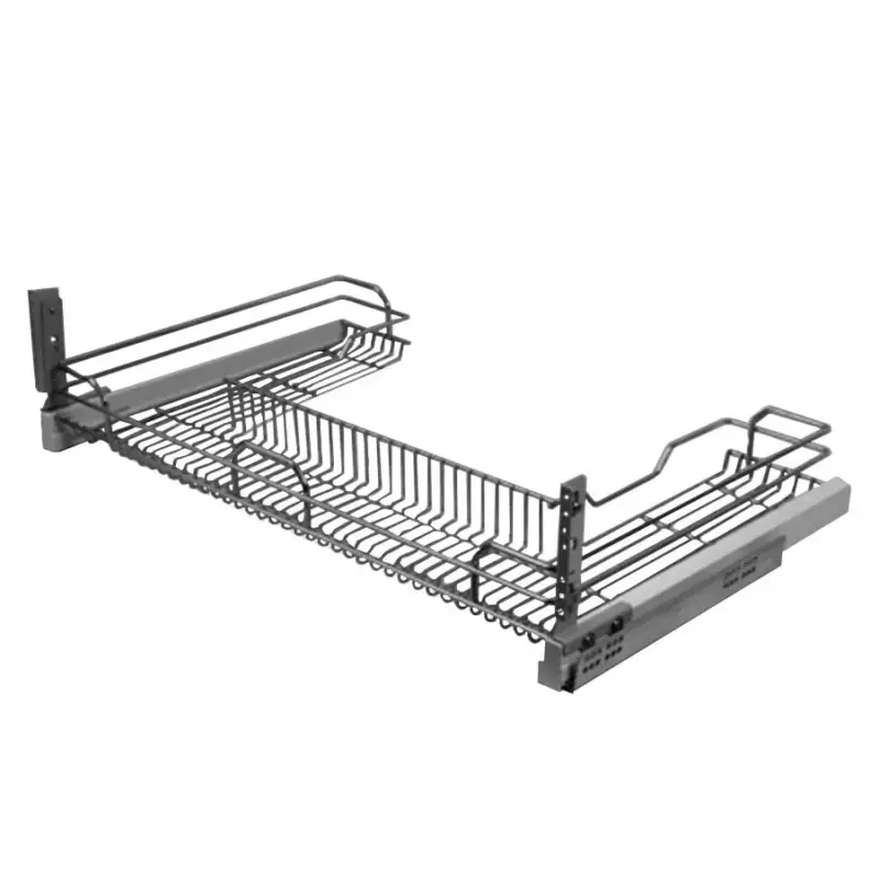 Fémrács 1207Y/90-50 Kihúzható kosár mosogató alá 864x210x510mm Króm Szuper ajánlat