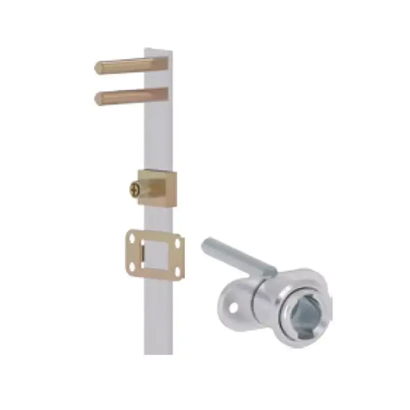Vásárlói kedvenc Bútorzár 703-CL2 Elől. Közp. Fiókzár 18x42mm 500mm Nikkel