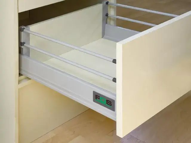 Fiókcsúszó FDS-DF PO-S D PUSH OPEN 550mm 40kg SZÜRKE Prémium