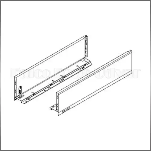 BLegrabox 770K5002S 128/101mm Orion szürke káva 500mm mélységű Gyors kiszállítás