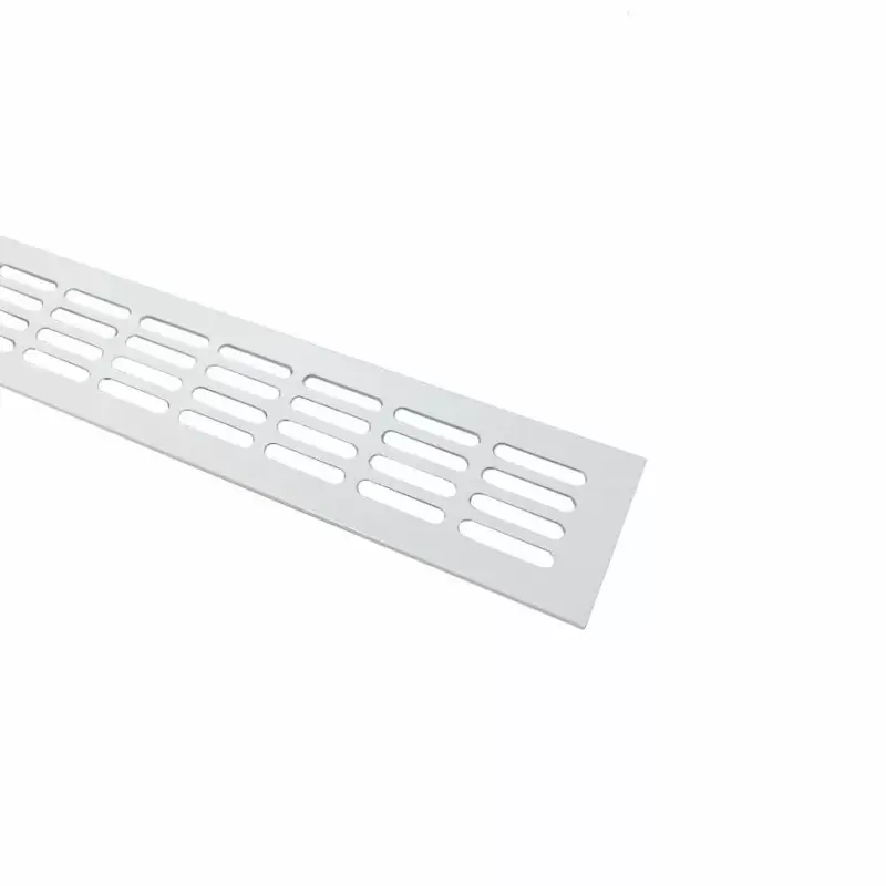 Szellőzőrács 80x400mm Fehér Legjobb ár