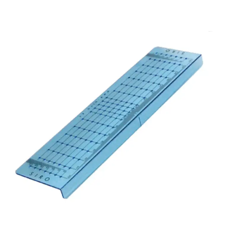 Jelölősablon H163-288 A18 288x74x17mm Kék Újdonság