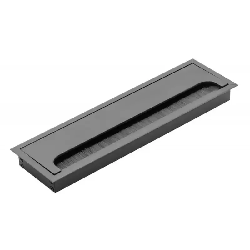 Kábelkivezető Fém 80x280mm Fekete Legjobb ár