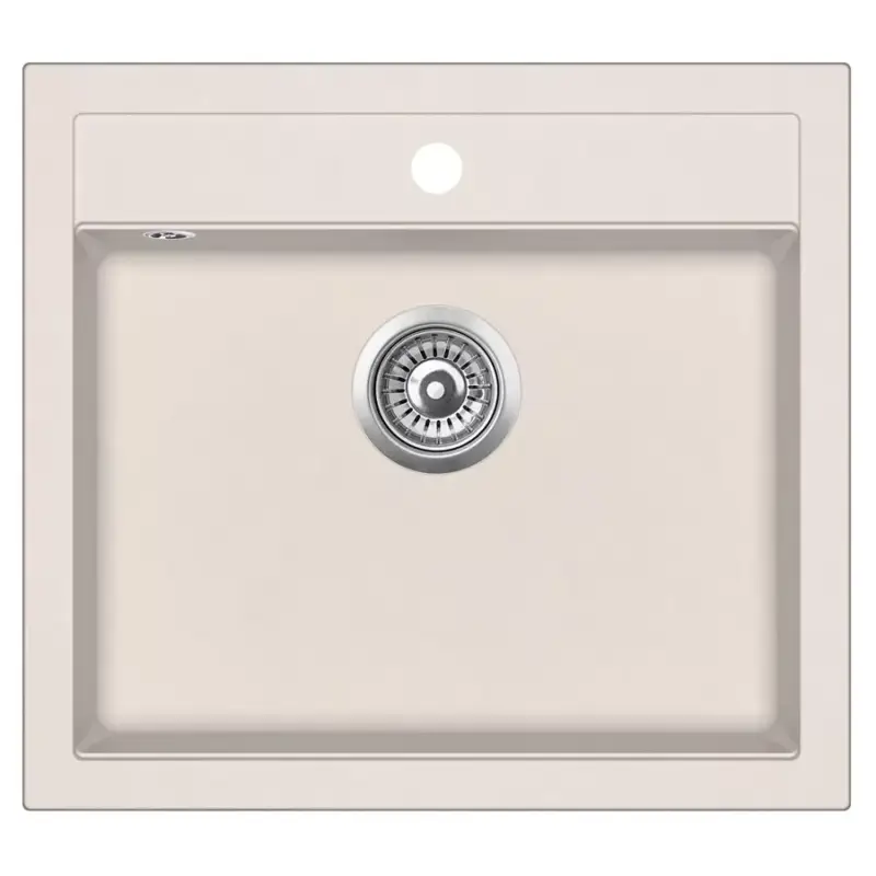 Szuper ajánlat EVIDO Quadro 6 gránit mosogató 565x510 Bézs