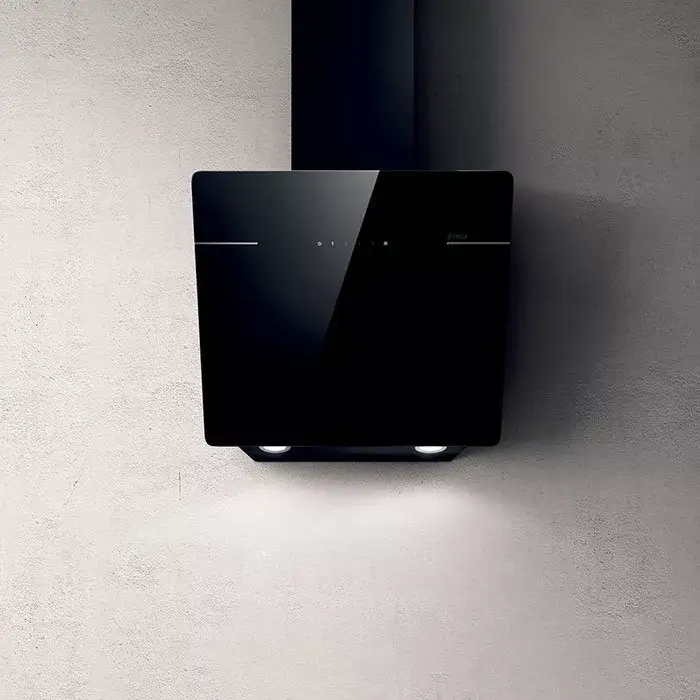 Újdonság ELICA L'ESSENZA BL/A/60 fali páraelszívó, design, 60 cm, fekete üveg