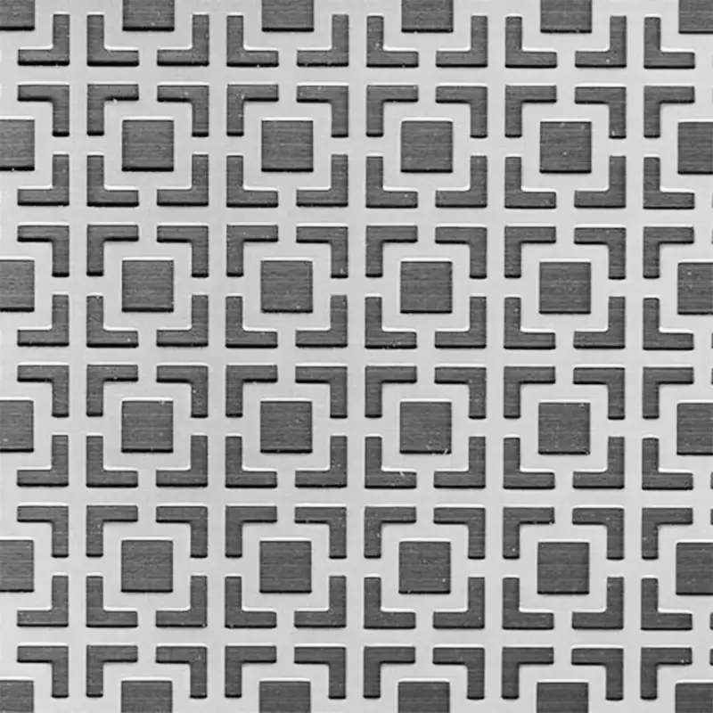 Perforált lemez SAL 05 alumínium 1000x500mm Biztonságos fizetés