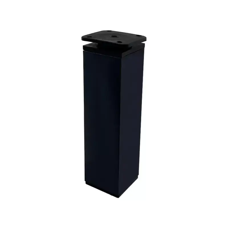 Szekrényláb 150mm 40x40mm Fekete E/FK 15 (négyzet alakú) Árcsökkenés