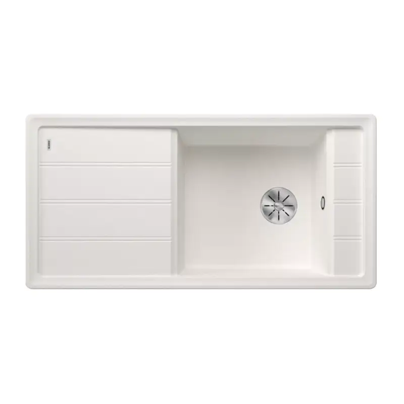 BLANCO FARON XL 6 S Silgranit mosogatótálca, fehér, tartozékok nélkül, excenter nélkül Gyors szállítás