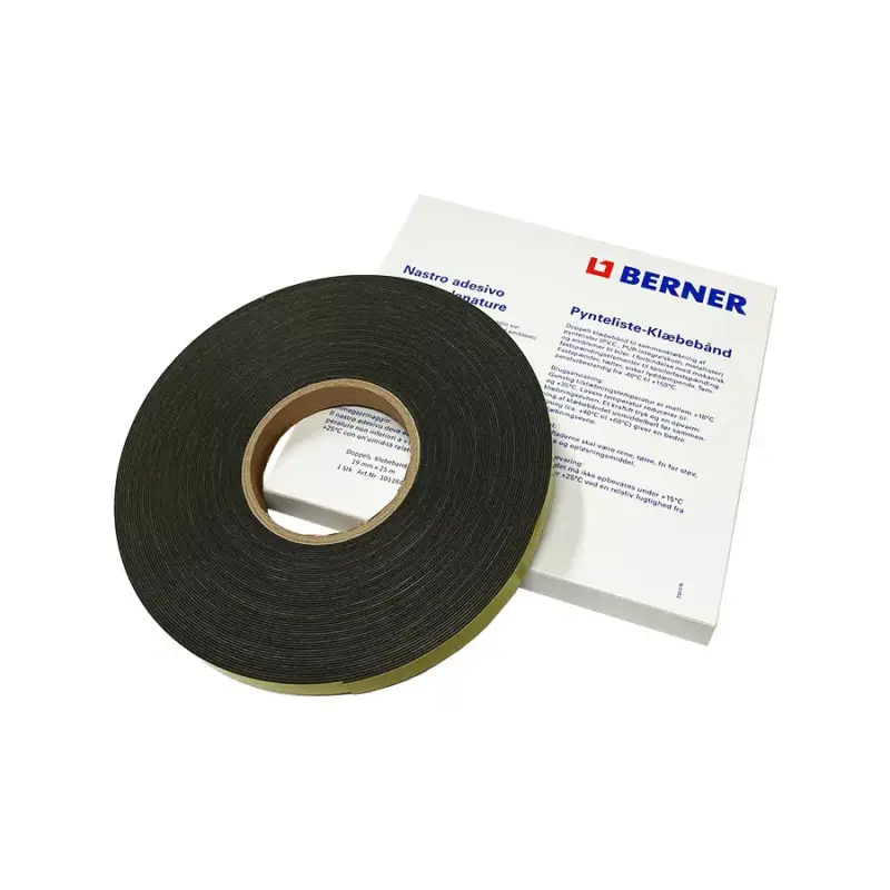 Expressz kézbesítés BERNER Kétoldalas ragasztó szalag 25m x 19mm Szürke