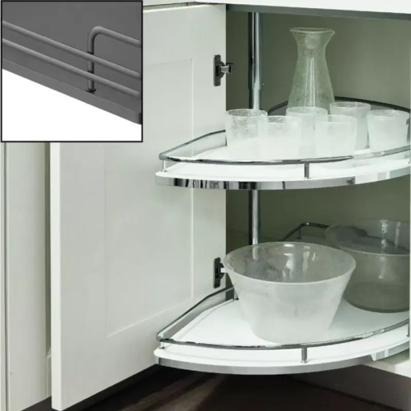 Fémrács KCM660TF Félkör kosár szett 668×645/720×371mm Antracit Olcsóbb