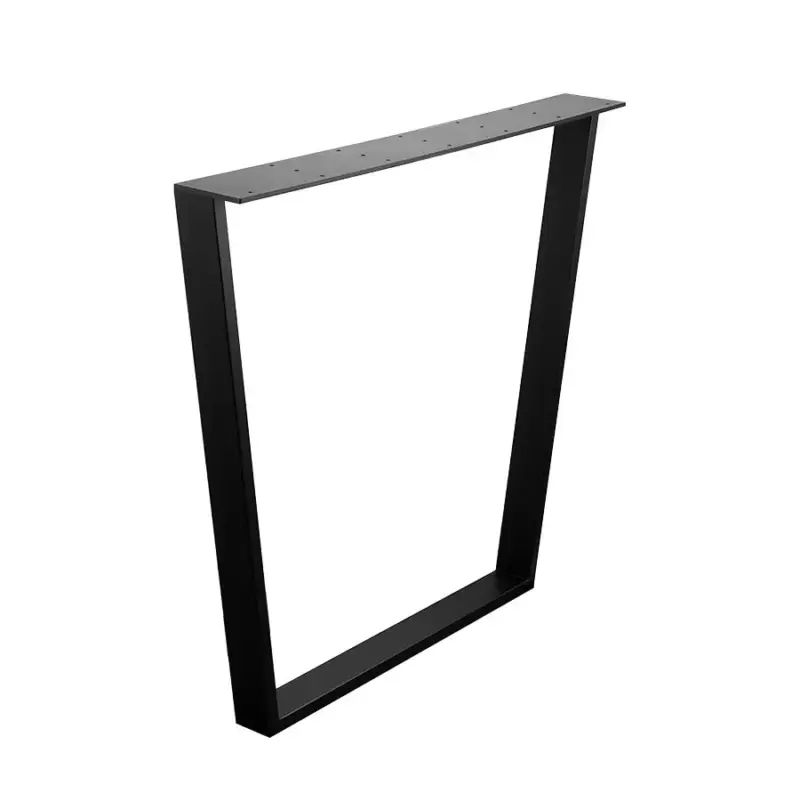 Kedvezményes ár Asztalláb Fordított Trapéz 710x780mm Fekete Strong