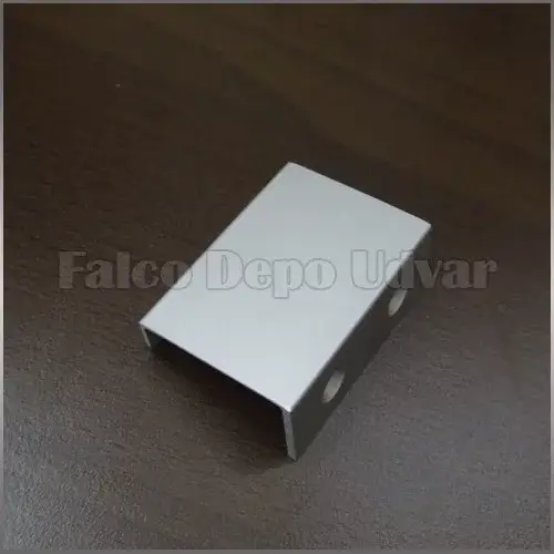 Fogantyú UA06R-0050 Alukeret ajtó fogantyú 50mm csavarozható L806,AL9 - ALU 32/52 Alacsony ár