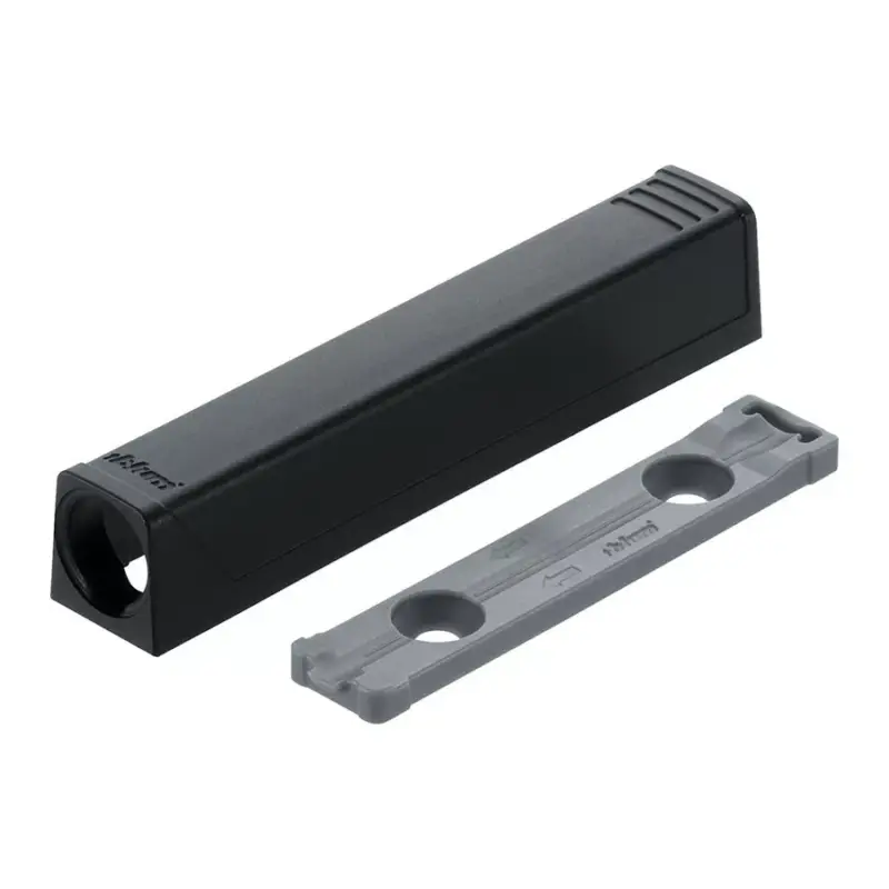B 956A1201 Tip-on egyenes adapter hosszú, Fekete Szezonális akció