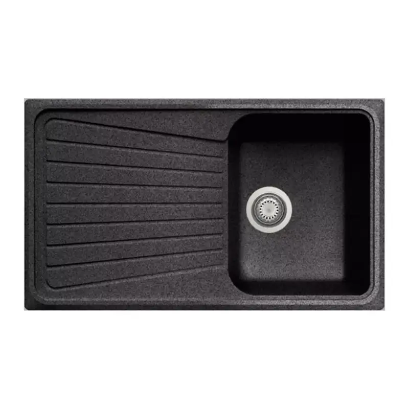 Legkelendőbb GRAWA PT3-8610N FEKETE gránit mosogató 860x500mm