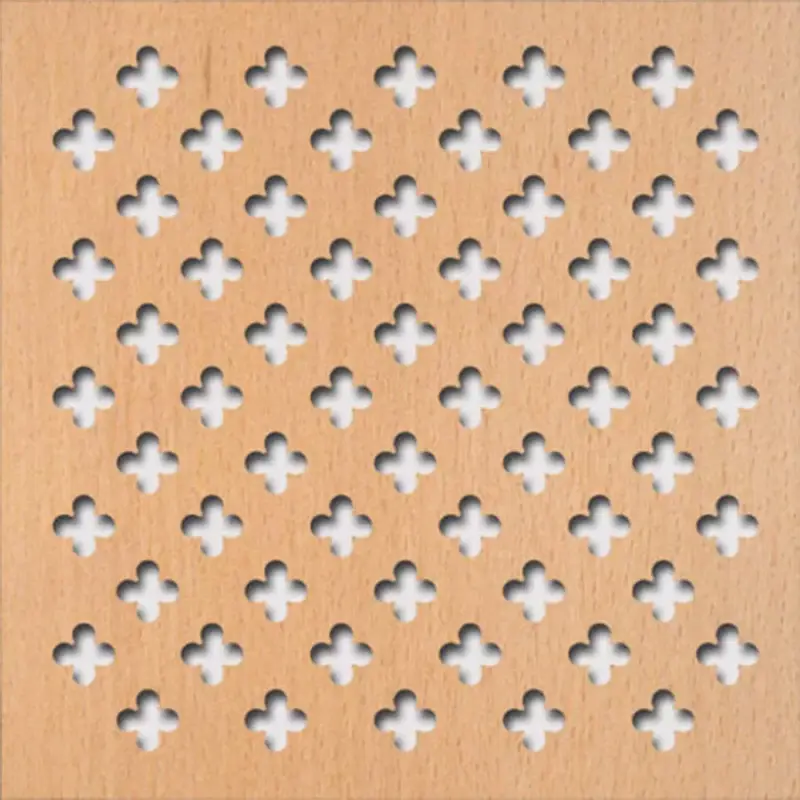 Nézd meg most Laccato-Hdf Fiore perforációval 381 Bükk 1400x510x3mm Krono