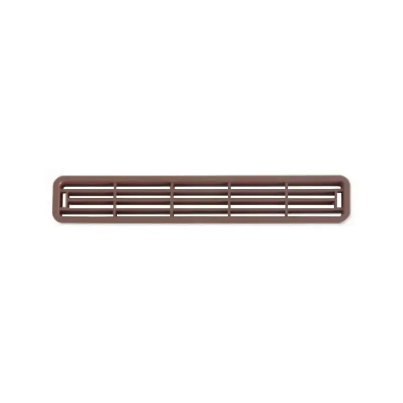 Szellőzőrács 444 négyszög alakú 203x35x14mm Barna Expressz kézbesítés